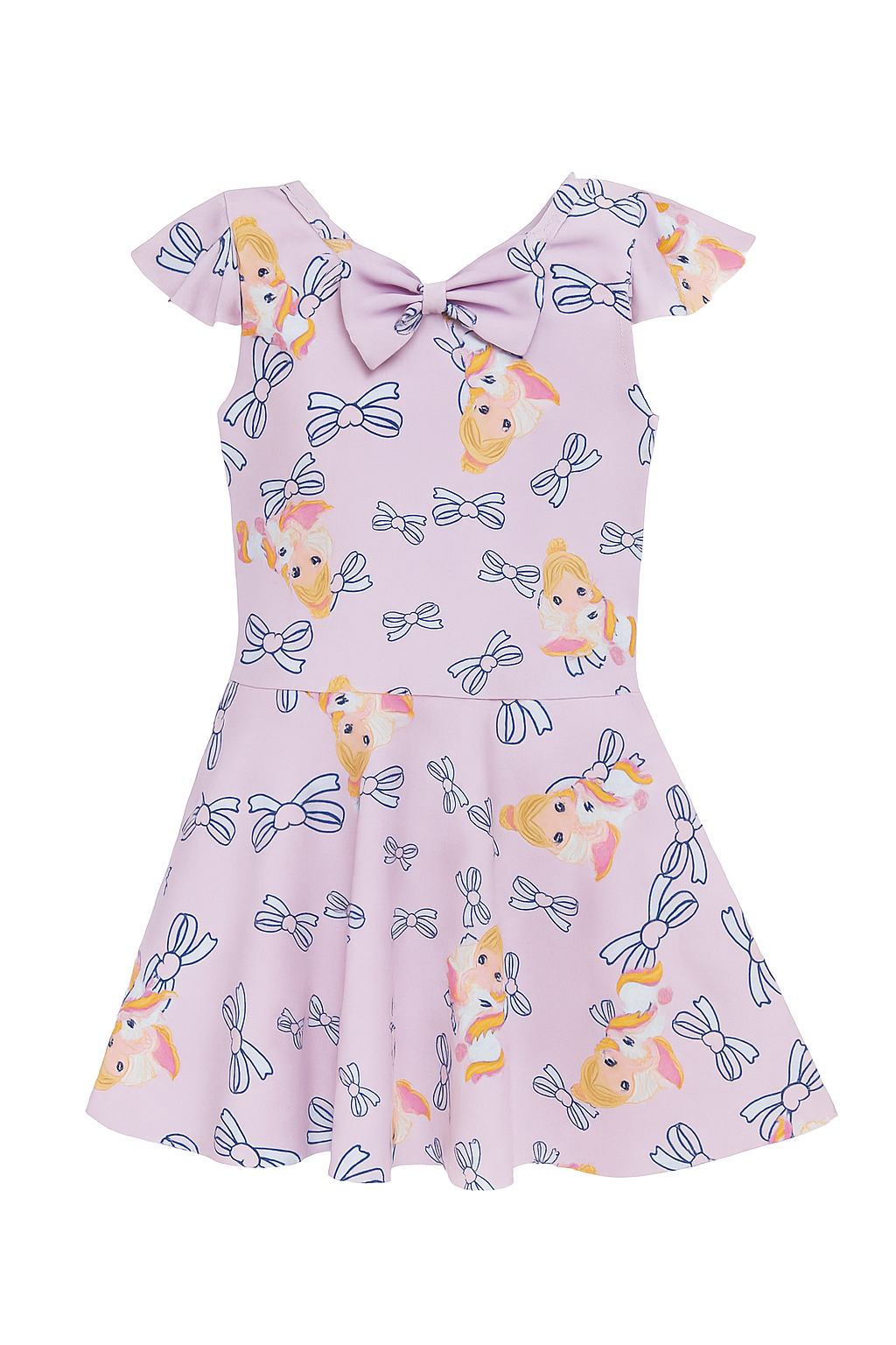 Lavender Princess Swim Dress